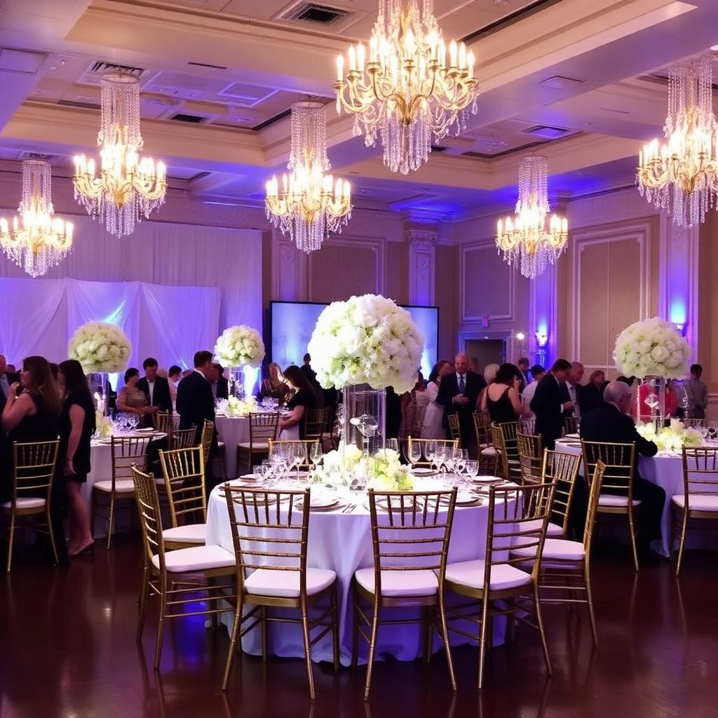 Elegant reception at Classic C Event Center